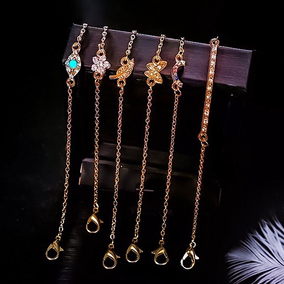 ⚜️[𝟯/$𝟮𝟴]⚜️6 Layered Colorful Bracelet NEW - Picture 4 of 5